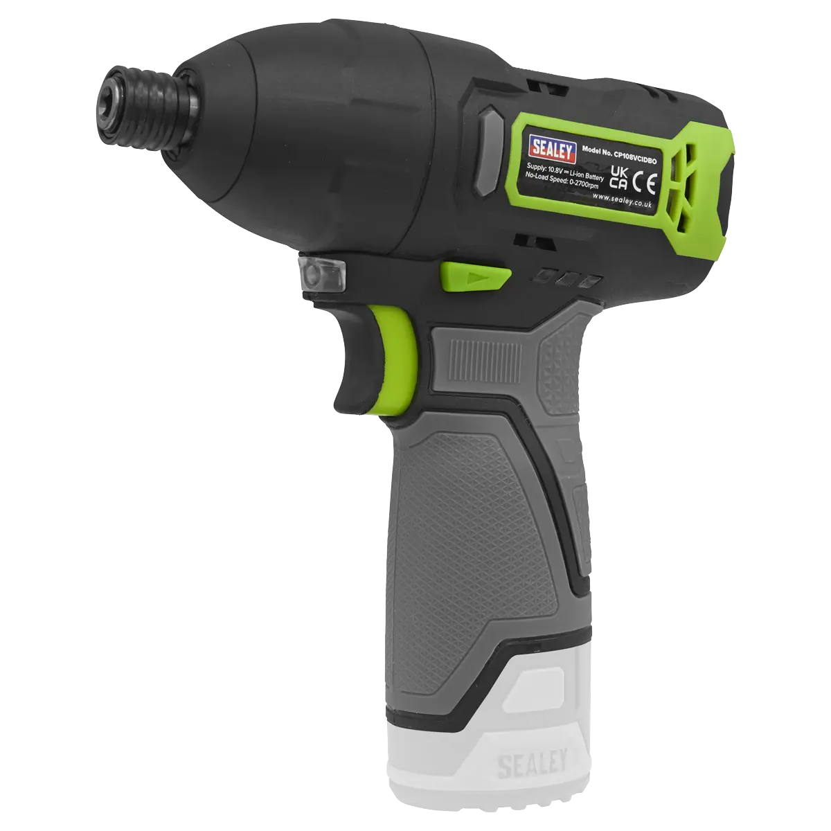 Sealey SV10.8 Series 1/4"Hex Drive Cordless Impact Driver Kit 10.8V 2Ah Sealey 