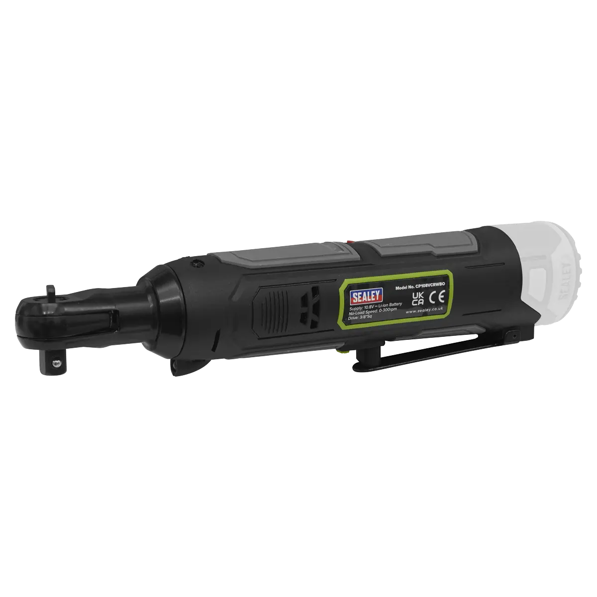 Sealey SV10.8 Series 3/8"Sq Drive Cordless Ratchet Wrench Kit 45Nm 10.8V 2Ah Sealey 