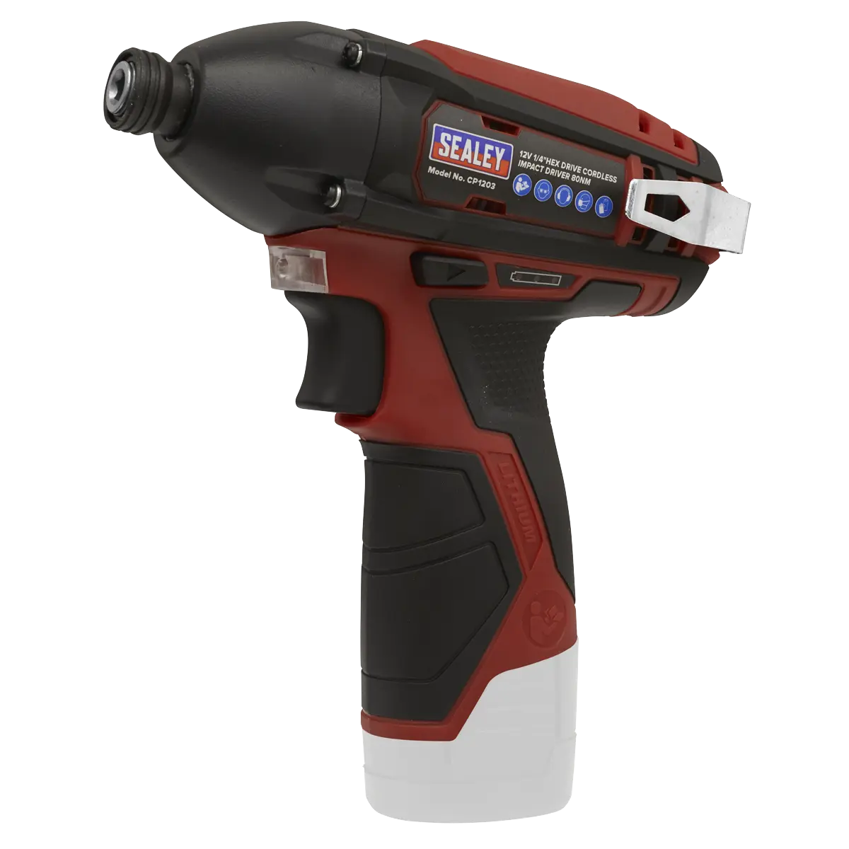 Sealey SV12 Series 1/4"Hex Drive Cordless Impact Driver 12V - Body Only Sealey 