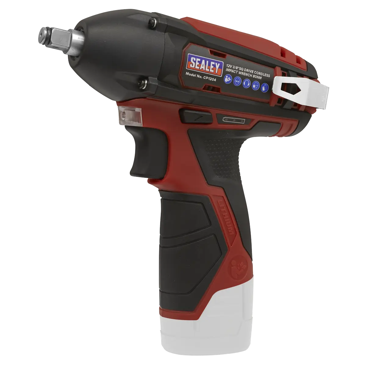 Sealey SV12 Series 3/8"Sq Drive Cordless Impact Wrench 12V - Body Only Sealey 