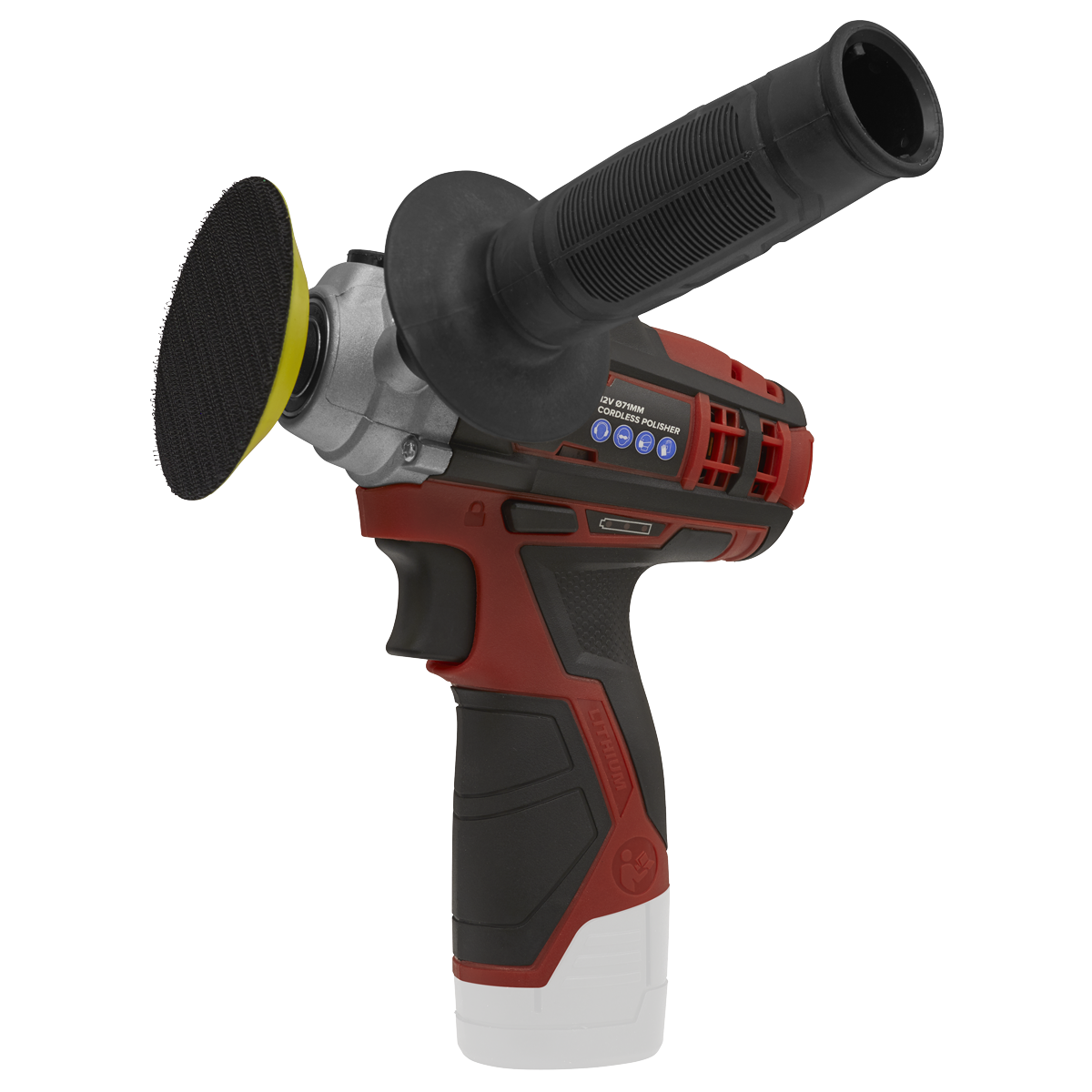 Sealey SV12 Series 71mm Cordless Polisher 12V - Body Only Sealey 
