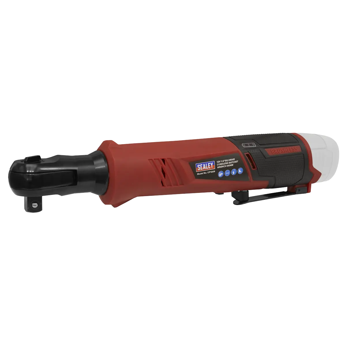 Sealey SV12 Series 1/2"Sq Drive Cordless Ratchet Wrench 12V - Body Only Sealey 