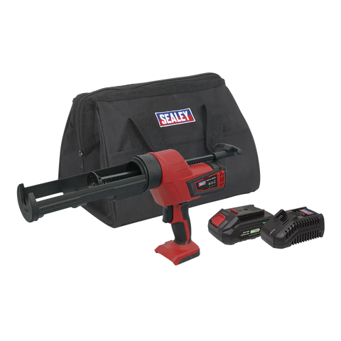 Sealey SV20 Series 310ml Cordless Caulking Gun Kit 20V 2Ah