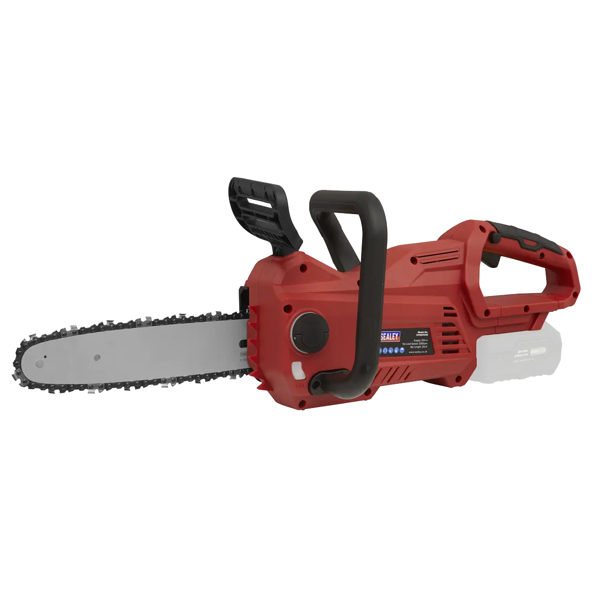Sealey SV20 Series 25cm Cordless Chainsaw 20V - Body Only Sealey 