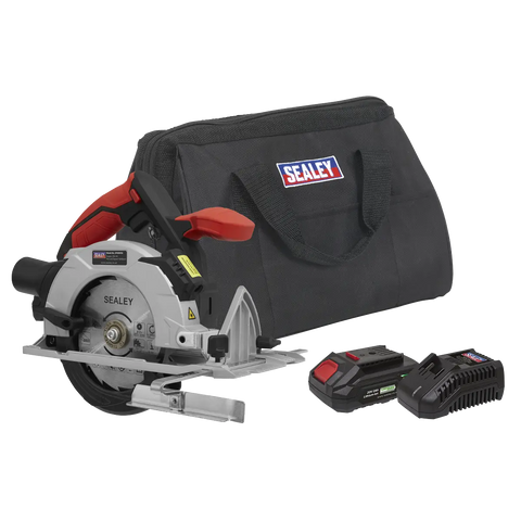 Sealey SV20 Series 150mm Cordless Circular Saw Kit 20V 2Ah