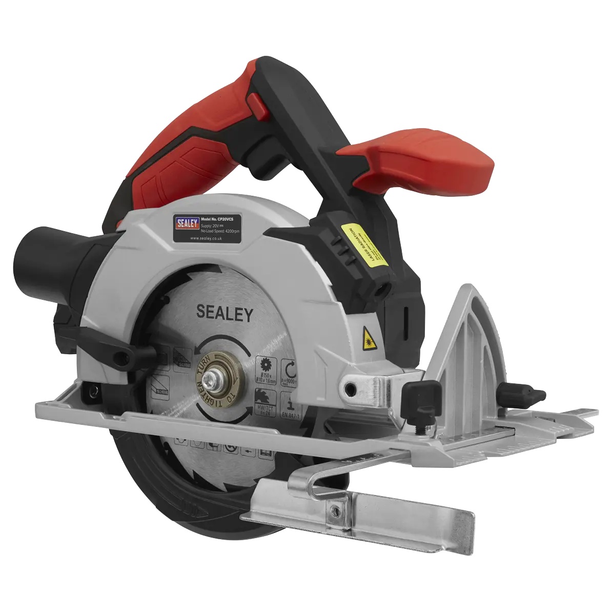 Sealey SV20 Series 150mm Cordless Circular Saw 20V - Body Only Sealey 