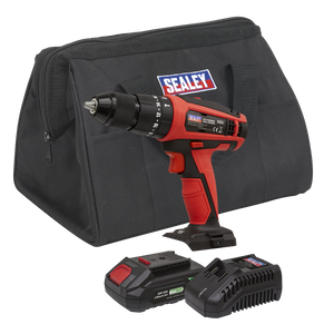 Sealey SV20 Series 13mm Cordless Combi Drill Kit 20V 2Ah