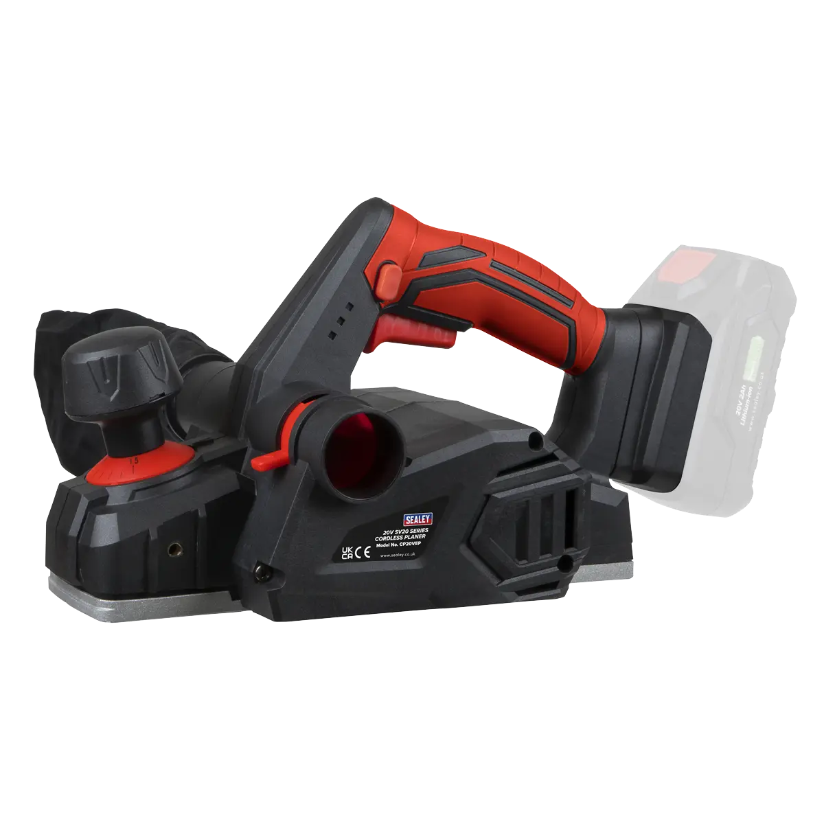 Sealey SV20 Series 82mm Cordless Planer 20V - Body Only Sealey 