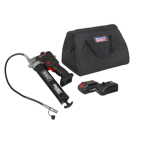 Sealey SV20 Series Grease Gun Kit 20V 2Ah