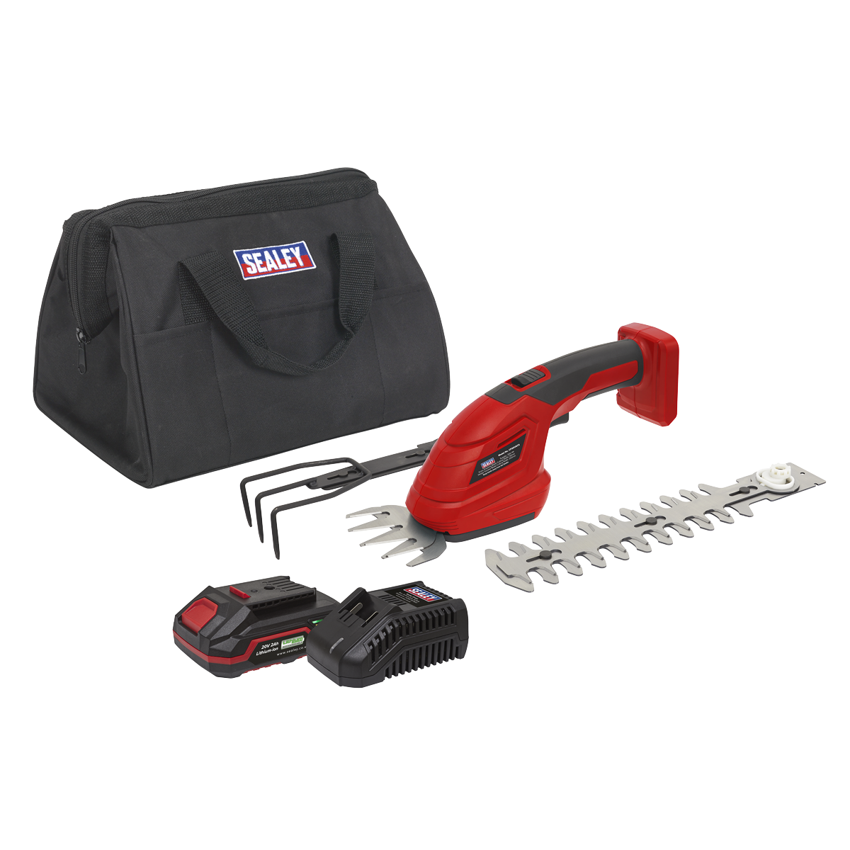 Sealey SV20 Series 3-in-1 Cordless Garden Tool 20V 2Ah Sealey 