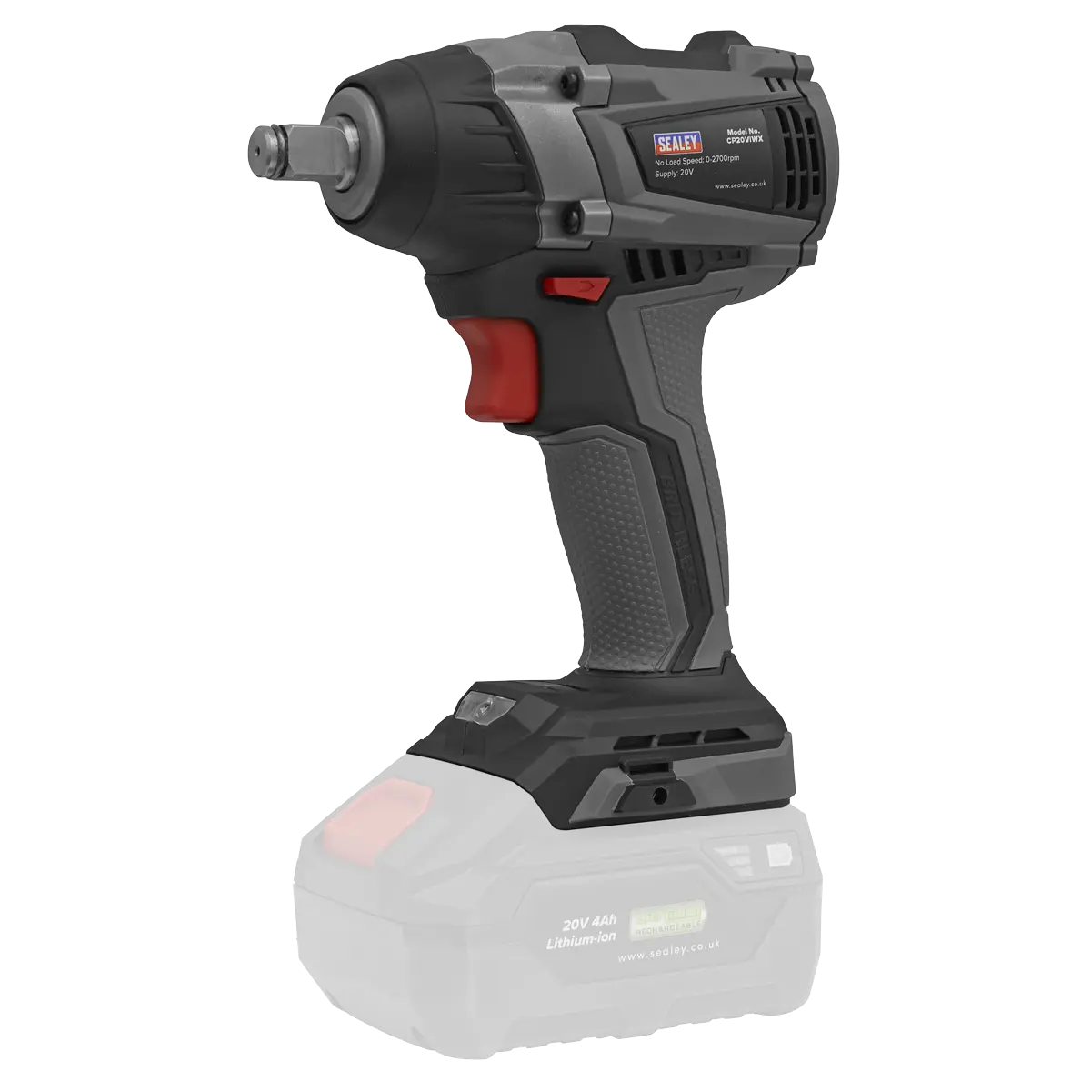 Sealey SV20 Series 1/2"Sq Drive Impact Wrench 20V - Body Only Sealey 