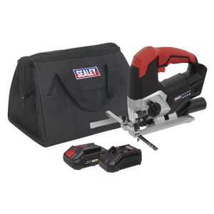 Sealey SV20 Series Cordless Jigsaw Kit 20V 2Ah