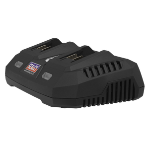 Sealey SV20 Series Fast Charge Dual Battery Charger 20V