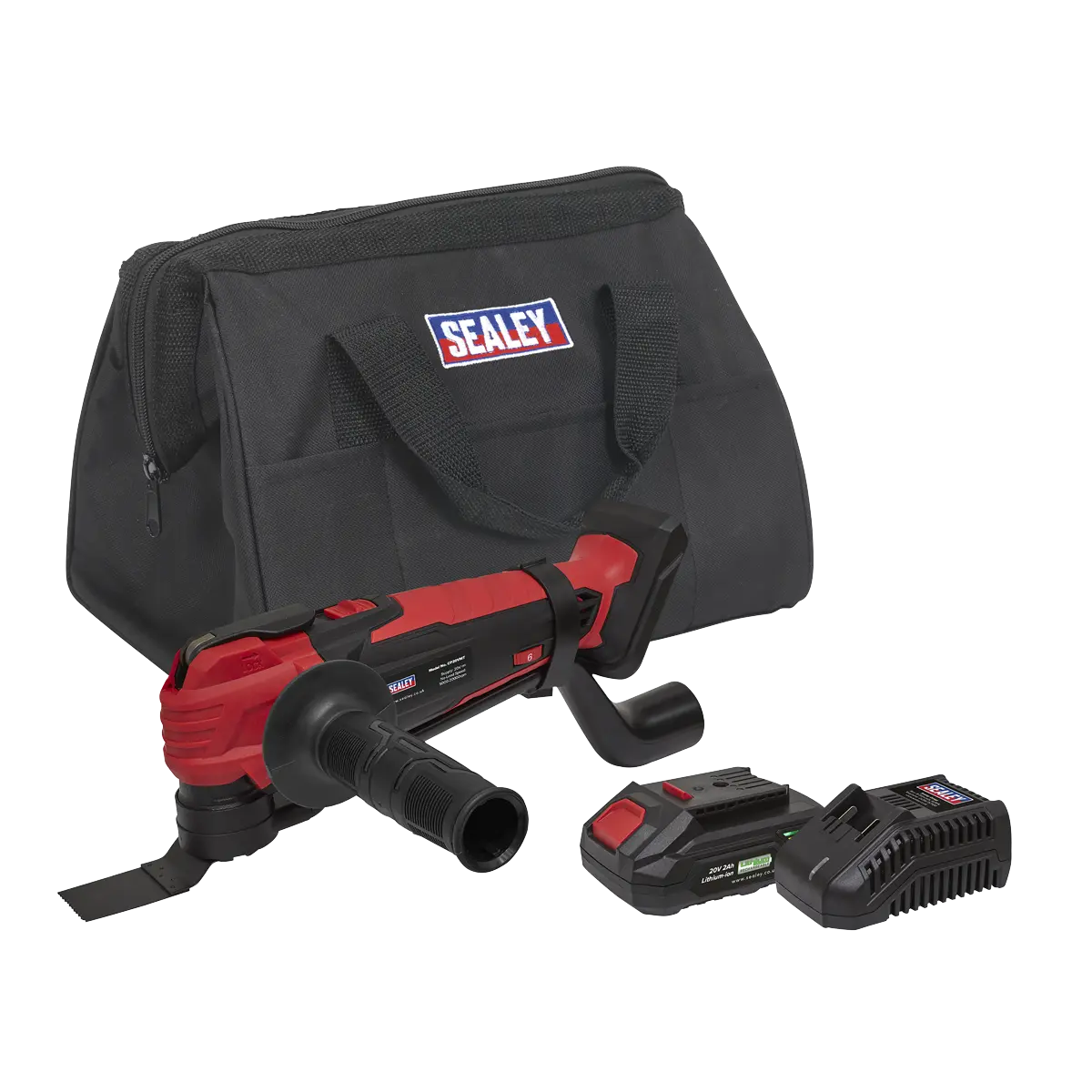 Sealey SV20 Series Cordless Oscillating Multi-Tool Kit 20V 2Ah Sealey 