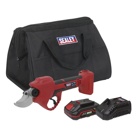 Sealey SV20 Series Cordless Pruning Shears Kit 20V 2Ah