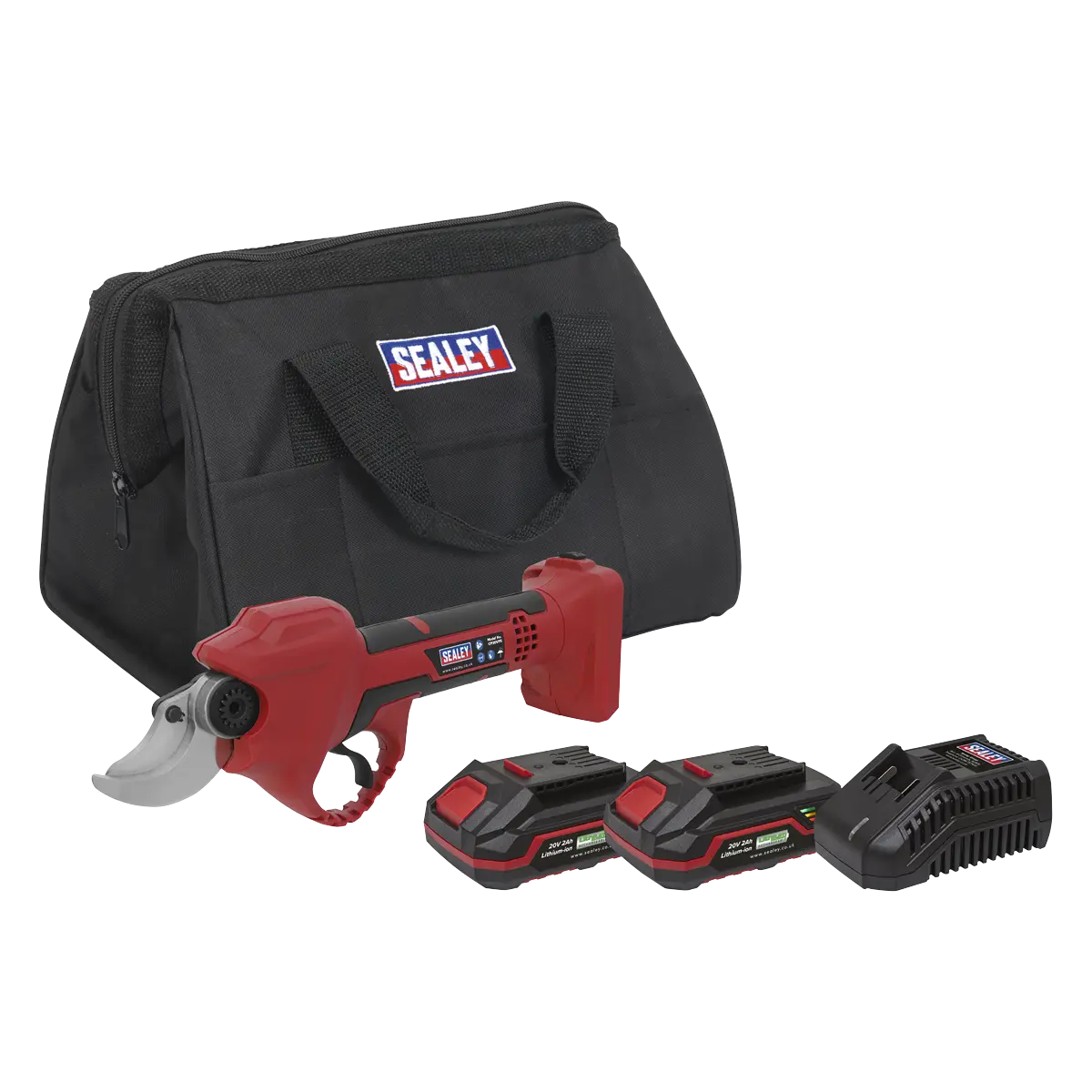 Sealey SV20 Series Cordless Pruning Shears Kit 20V 2Ah - 2 Batteries Sealey 