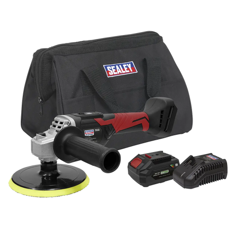 Sealey Premier SV20 Series 150mm Cordless Rotary Polisher 20V 4Ah