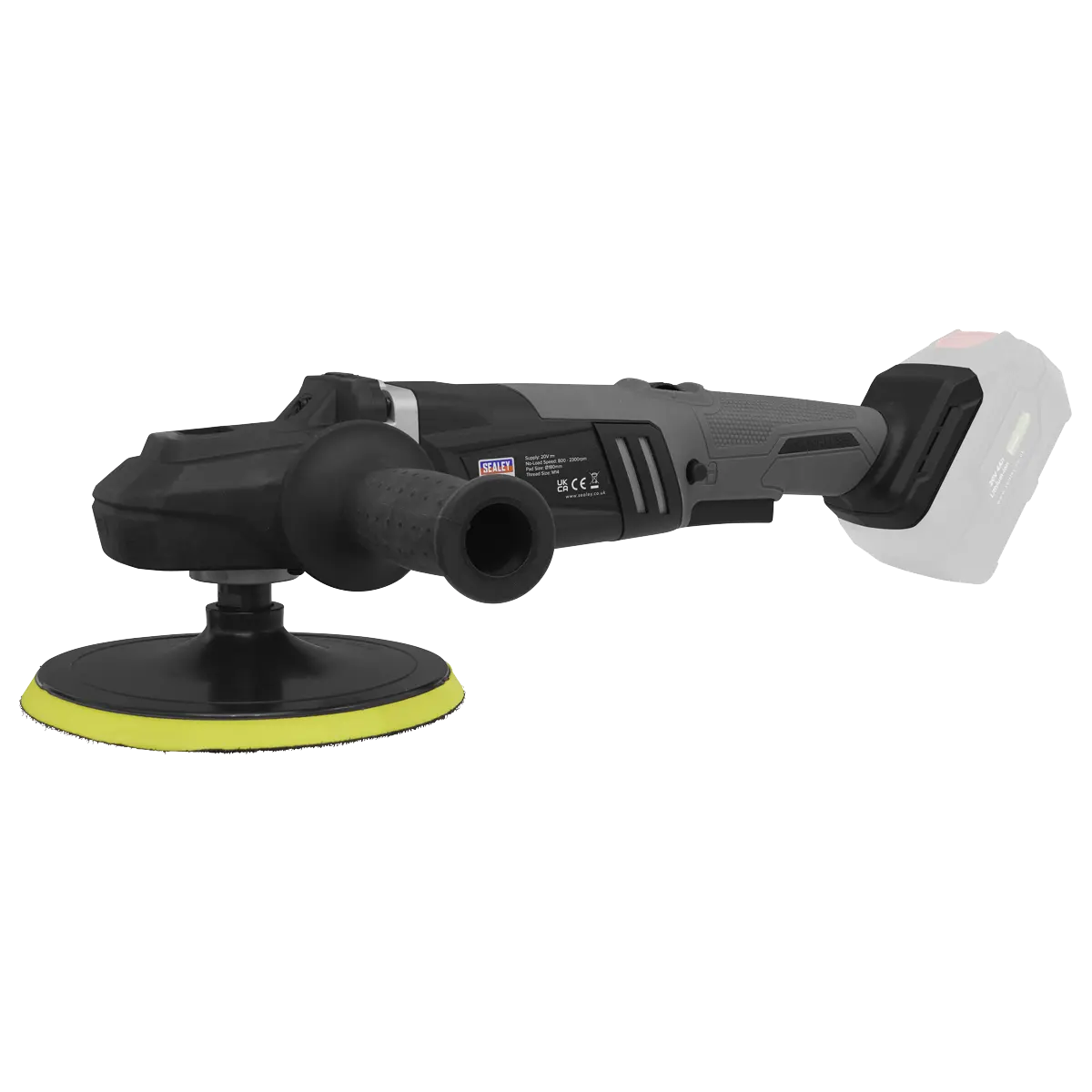Sealey Premier SV20 Series 180mm Brushless Cordless Rotary Polisher 20V - Body Only Sealey 