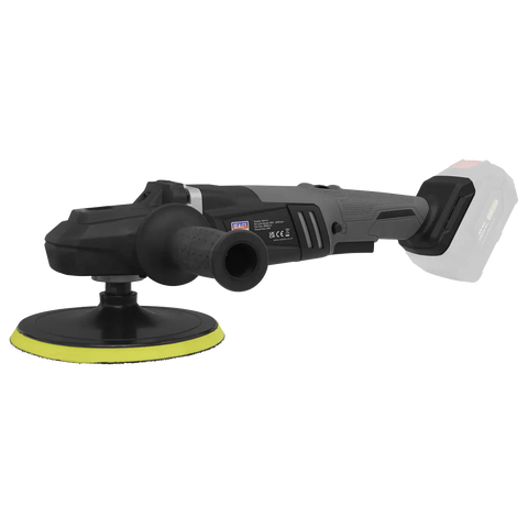 Sealey Premier SV20 Series 180mm Brushless Cordless Rotary Polisher 20V - Body Only