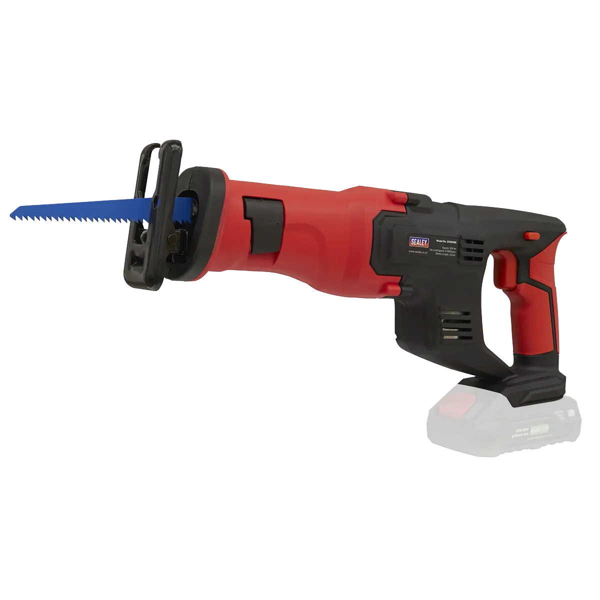 Sealey SV20 Series Cordless Reciprocating Saw 20V - Body Only Sealey 