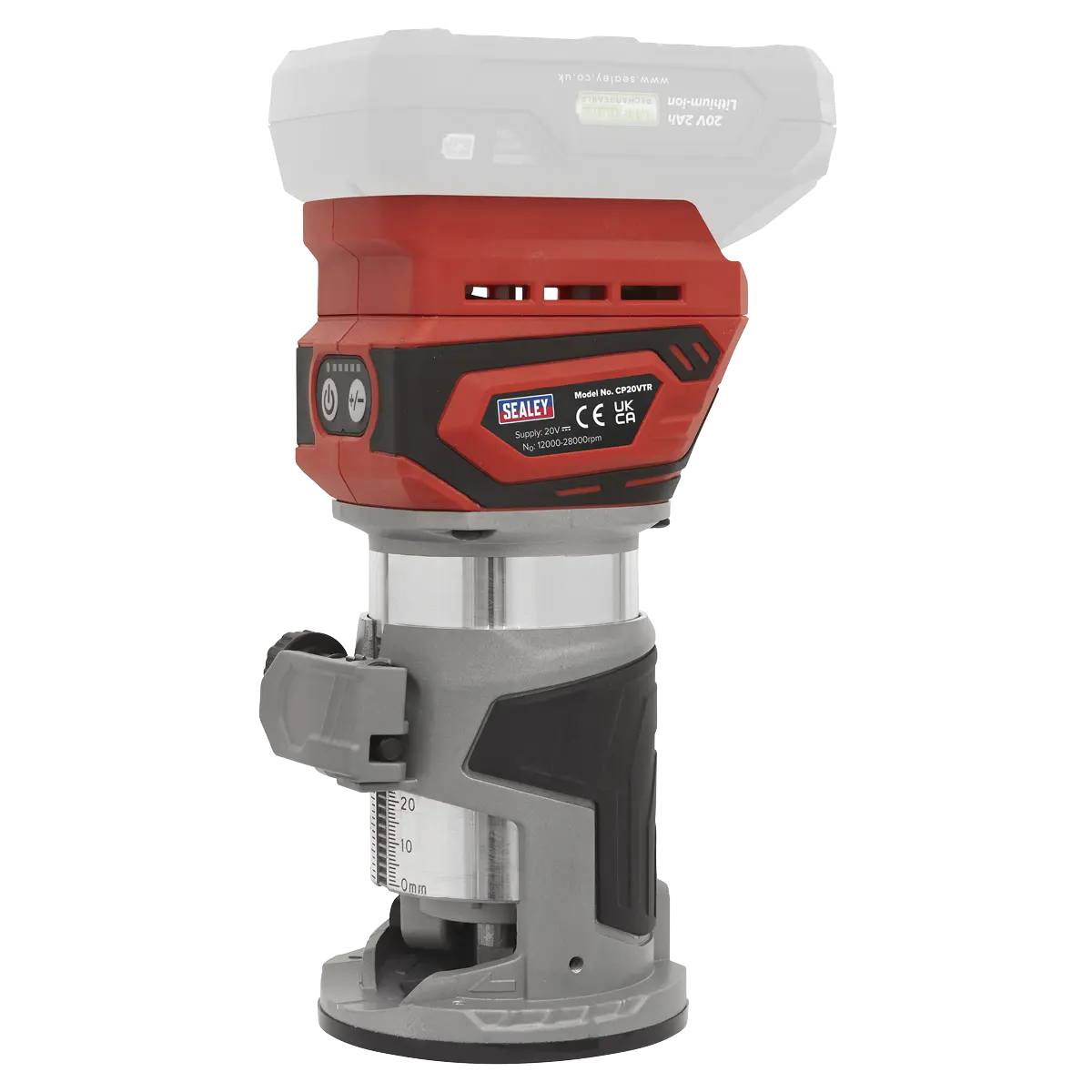 Sealey SV20 Series Cordless Trimming Router 20V - Body Only Sealey 