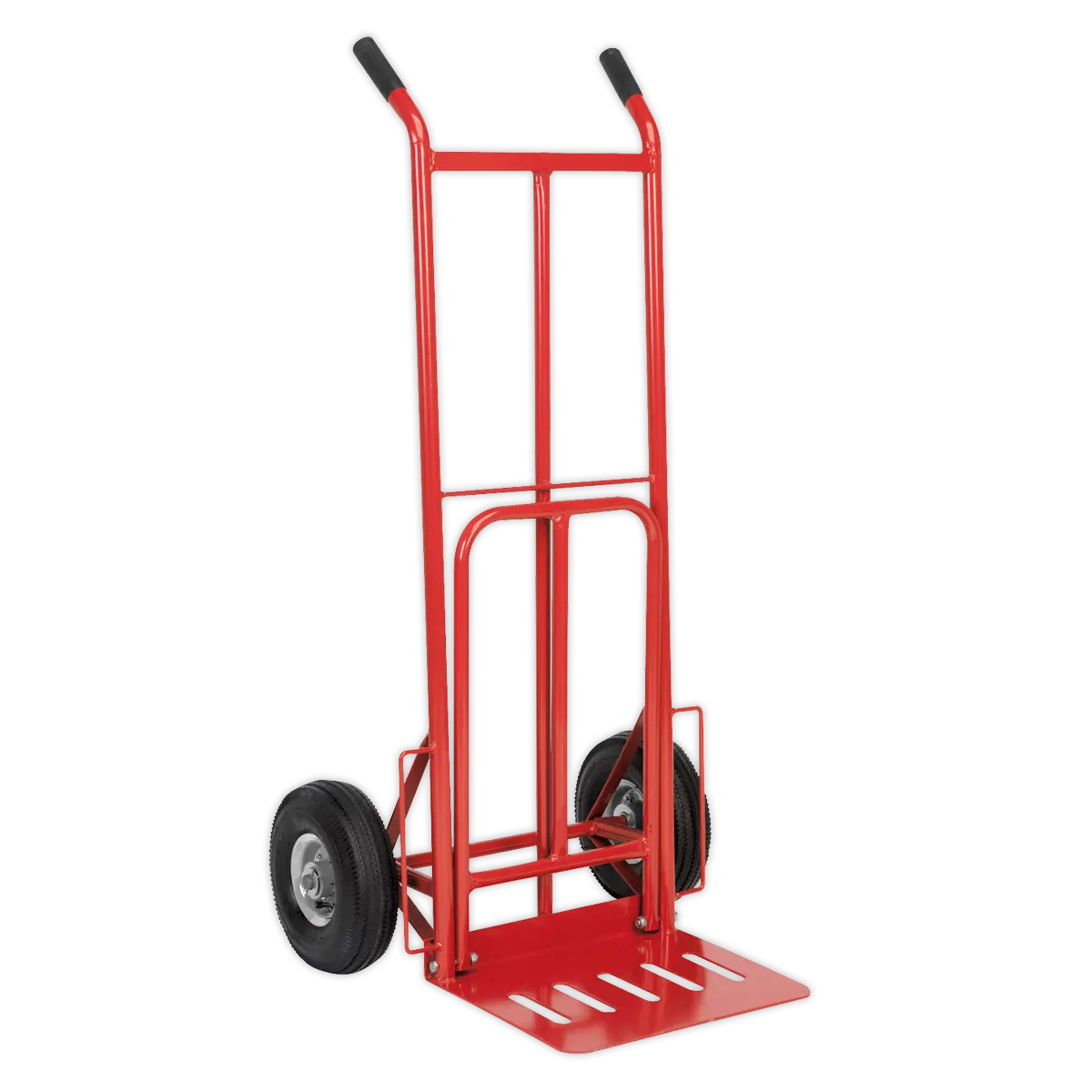 Sealey Folding Sack Truck with Pneumatic Tyres 250kg Sealey 