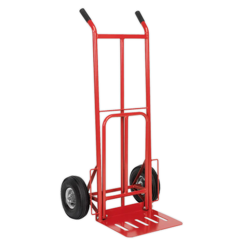 Sealey Folding Sack Truck with Pneumatic Tyres 250kg