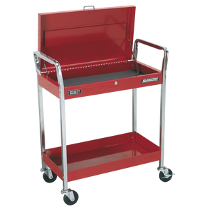 Sealey Superline PRO® Heavy-Duty Trolley with Lockable Top 2-Level