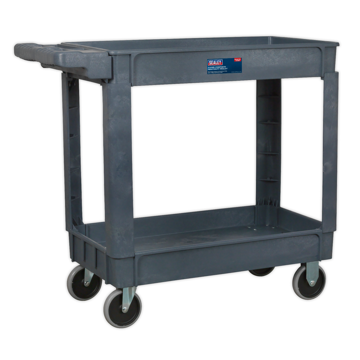 Sealey Composite Heavy-Duty Trolley 2-Level Sealey 