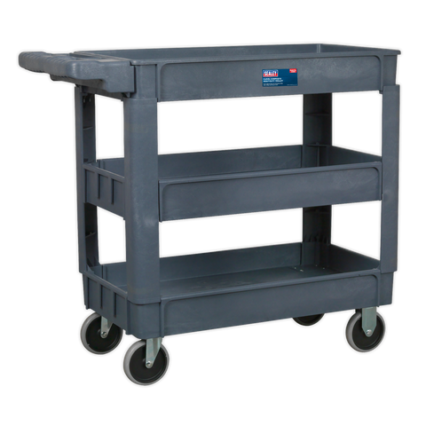Sealey Composite Heavy-Duty Trolley 3-Level
