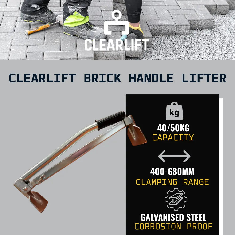 Block Lifter Handle ClearLift Brick Handle Lifter