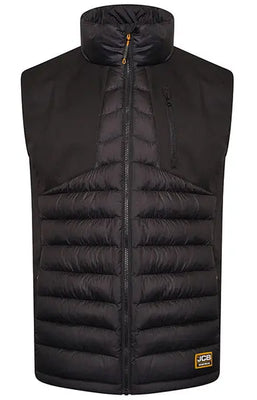 JCB Trade Hybrid Padded Gilet JCB 