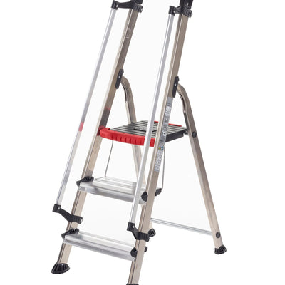 Double Decker Aluminium Stepladder with Tool Tray GPC Industries Ltd 