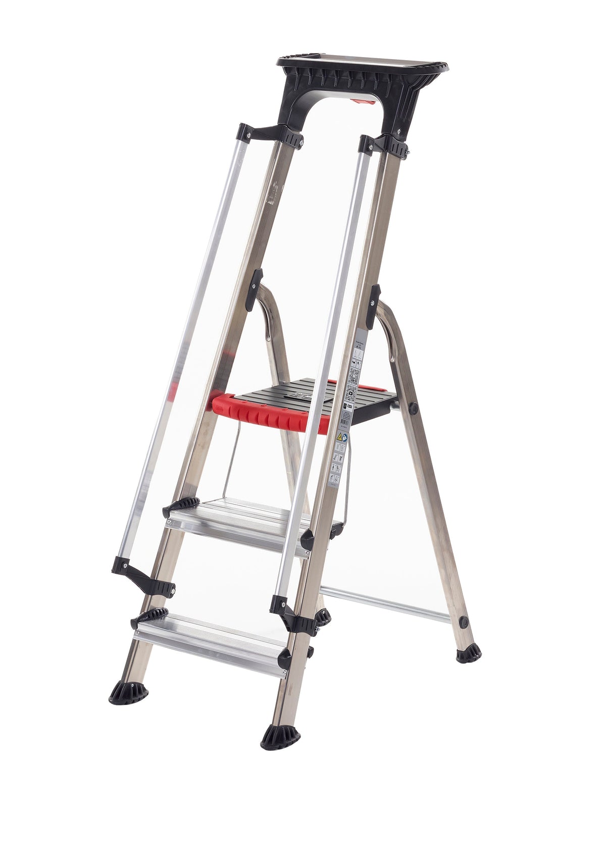 Double Decker Aluminium Stepladder with Tool Tray GPC Industries Ltd 