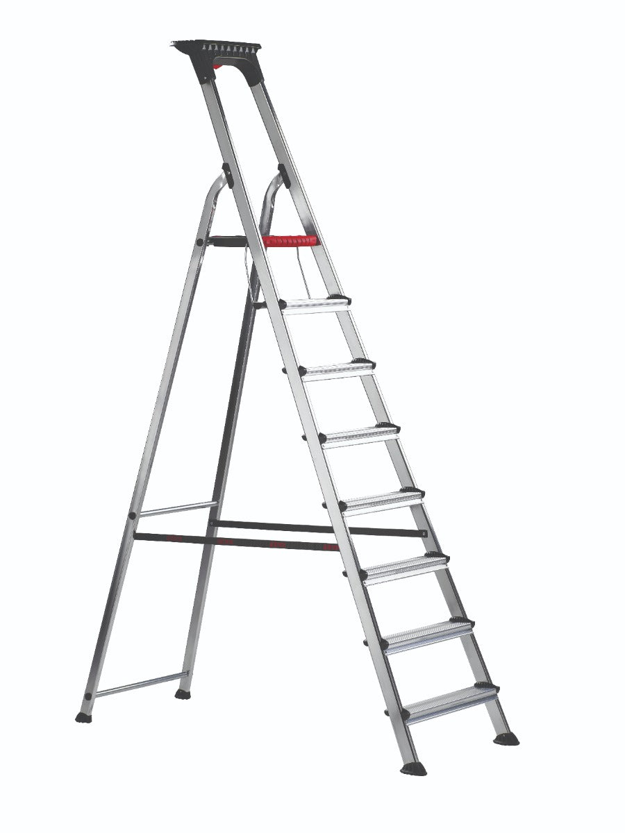 Double Decker Aluminium Stepladder with Tool Tray GPC Industries Ltd 