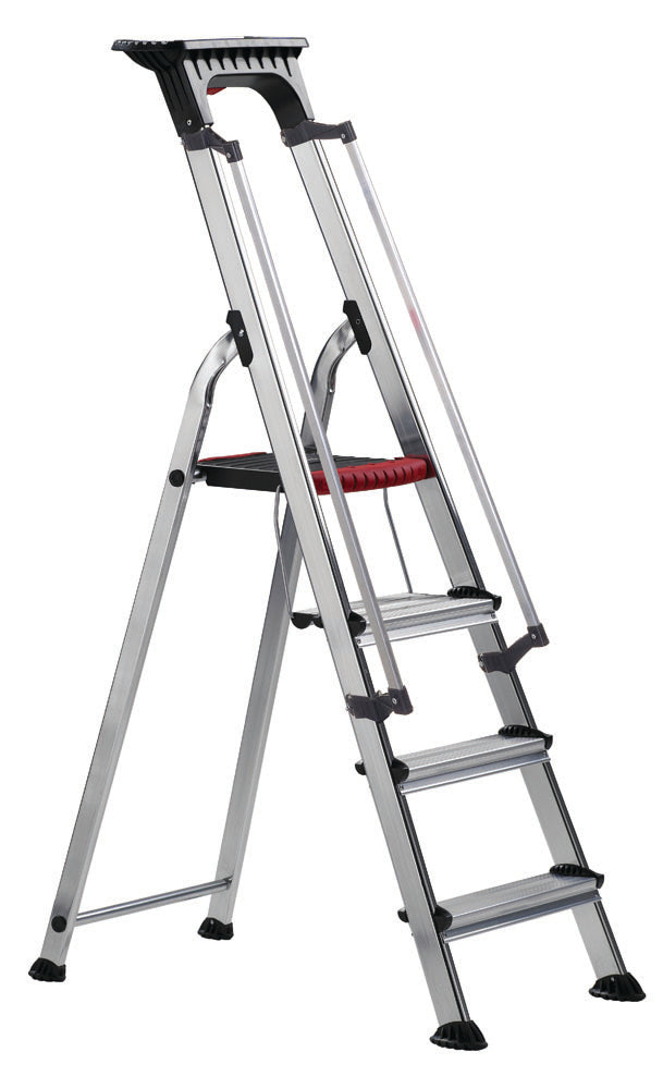 Double Decker Aluminium Stepladder with Tool Tray GPC Industries Ltd 