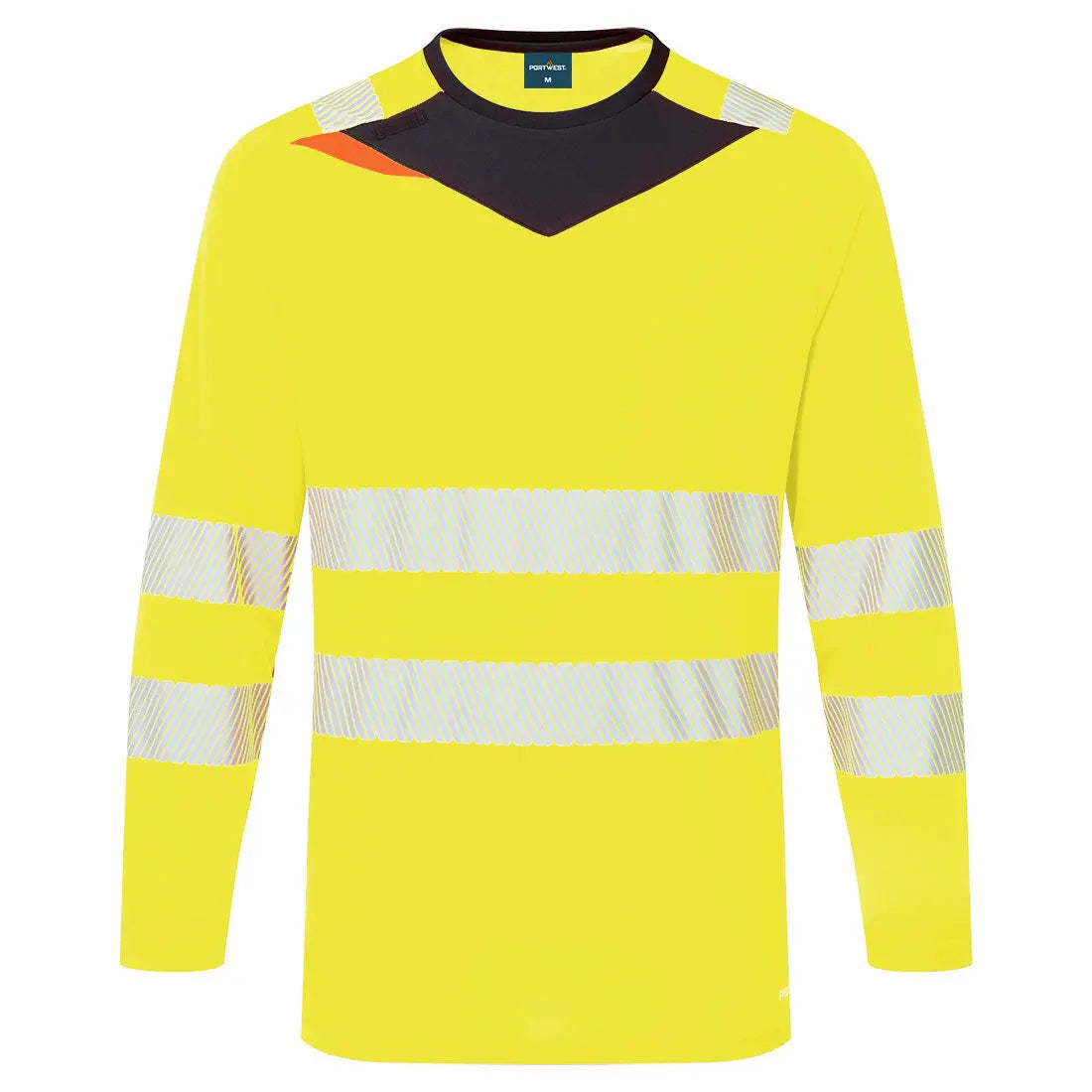 Portwest DX416 DX4 Hi-Vis T-Shirt Long Sleeved Portwest 
