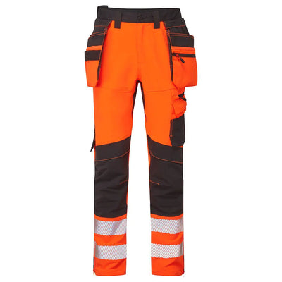 Portwest DX454 DX4 Hi Vis Detachable Holster Pocket Craft Trousers Portwest 