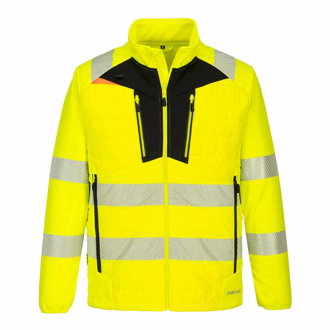 Portwest DX473 DX4 Hi Vis Hybrid Baffle Jacket Portwest 