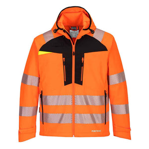 Portwest DX475 DX4 Hi Vis Softshell Jacket