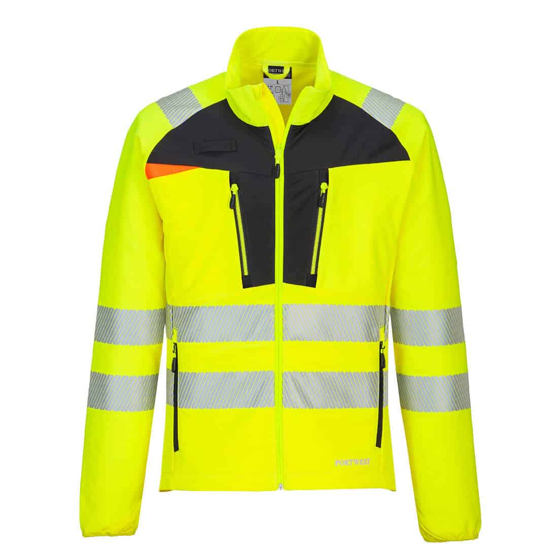 Portwest DX481 DX4 Hi Vis Zip Base Layer Portwest 