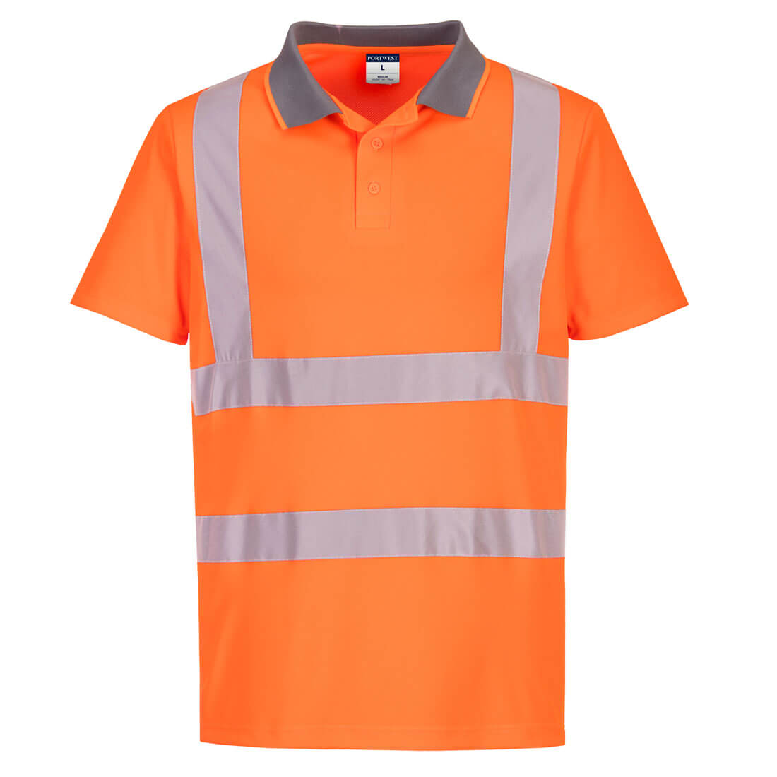 Portwest EC10 Eco Hi Vis Polo Shirt (6 pack) Portwest 