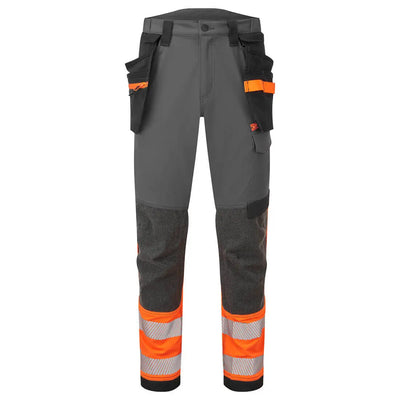 Portwest EV442 EV4 Hi-Vis Stretch Detachable Holster Class 1 Trousers Portwest 