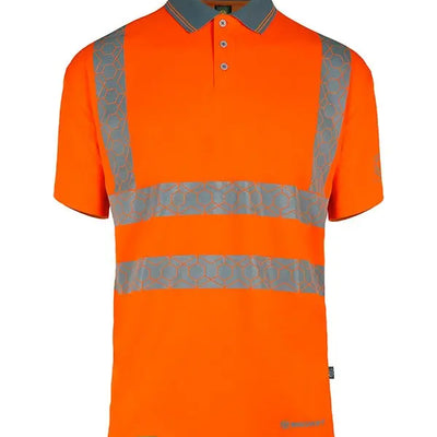 ENVIROWEAR Recycled Hi Vis Polo Shirt Envirowear 