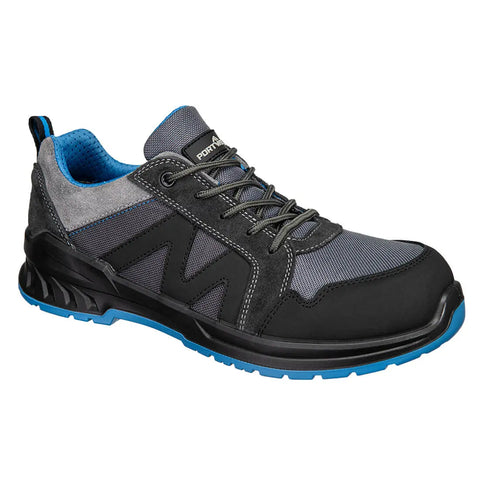 Portwest FC23 Composite Textile & Suede Safety Trainer S1PS SR FO