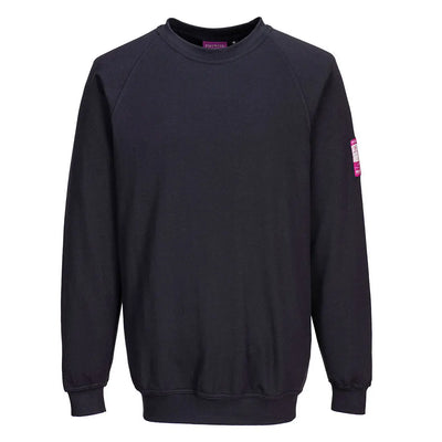 Portwest FR12 Flame Resistant Anti-Static Long Sleeve Sweatshirt Portwest 