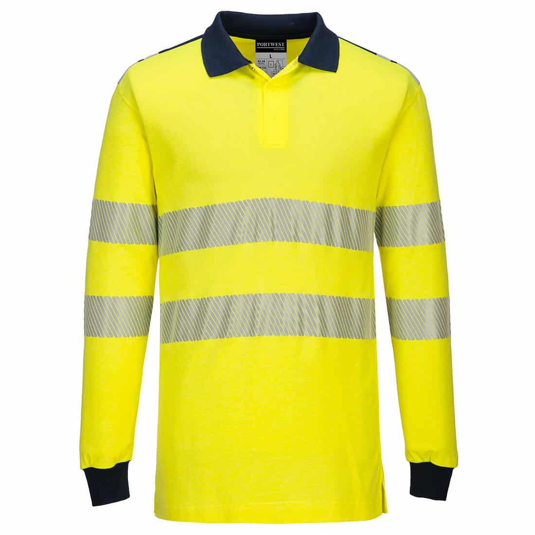 Portwest FR702 WX3 Flame Resistant Hi Vis Polo Shirt Portwest 