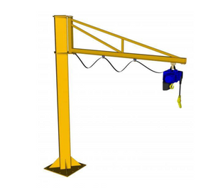 Free Standing Over-Braced Jib Crane- 6m Arm