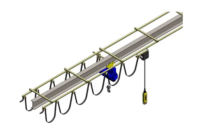 Festoon Cable Rac C-Rail Festoon Cable Supply System