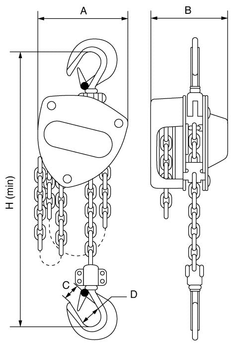 George Taylor GT Viper Chain Block